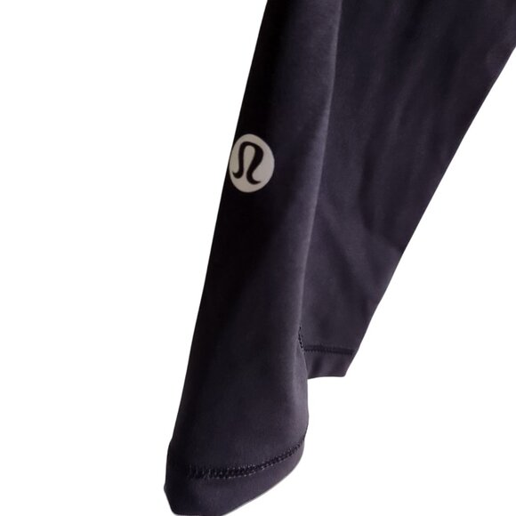 Lululemon Pants Women's Black 6 Leggings Run On Crop 21" Pockets - Picture 11 of 11